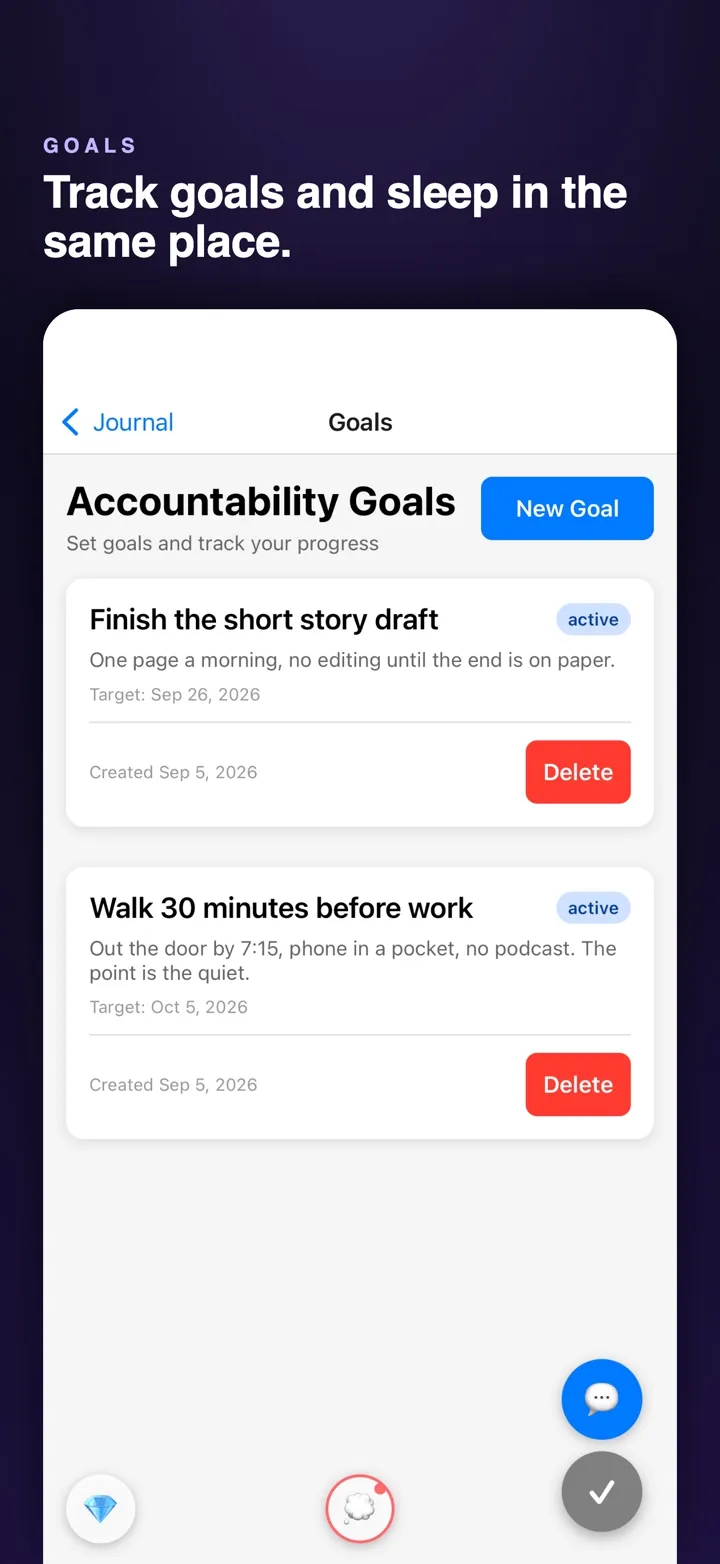 Two active goals: finish the short story draft, and walk 30 minutes before work
